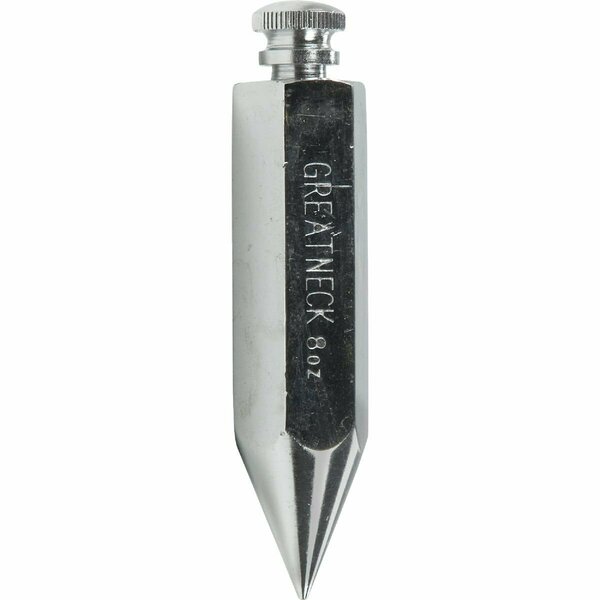 Johnson Level 8 Oz. Steel Plumb Bob 08